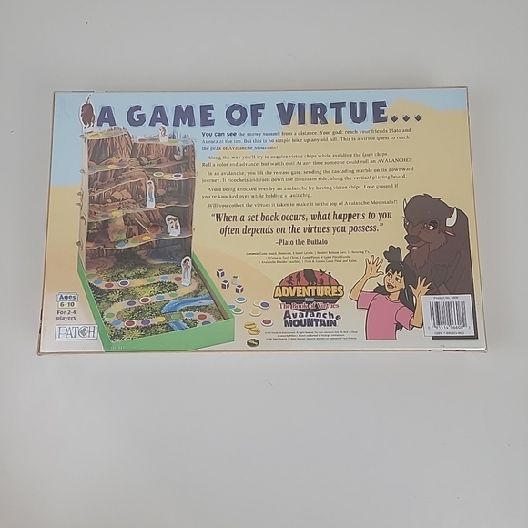 Vintage Adventures From The Book Of Virtues: Avalanche Mountain Board Game - Picture 6 of 9